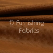 Tessuto tappezzeria sedili camper furgone ecopelle marrone traforato morbido testurizzato