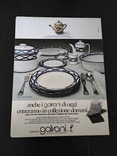 1975 CERAMICA GALVANI SERVIZIO