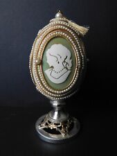 PORTARITRATTI COLLEZIONE IMPERATRICE SISSI TIPO UOVO FABERGE' ARGENTERIE RADDI