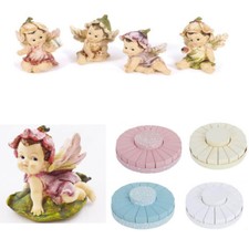 TORTA BOMBONIERA SCATOLINA PORTACONFETTI FATA FIORI COMUNIONE BATTESIMO FATINA