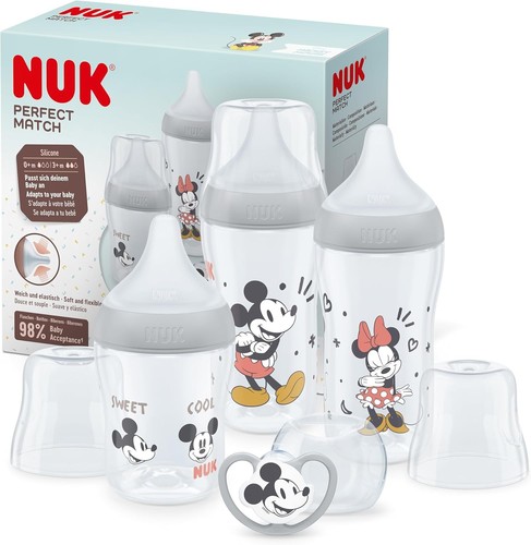 Set biberon nuk disney perfect - set,