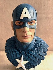Captain America Marvel Comics Legends 3D Bust scala 1/2 Diamond Select -Statu...