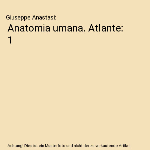 Anatomia umana atlante 1 - anatomia,