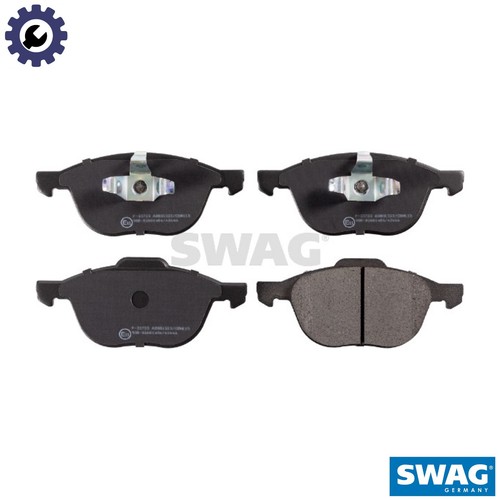 Set pastiglie freno - set,