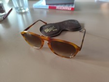 Persol 649 Original Vintage Sunglasses - Havana Frame Brown Lenses
