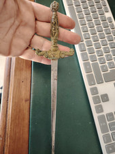 Pugnale rituale Wicca Athame vintage Coltello da strega Tagliacarte