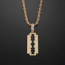 CIONDOLO MOISSANITE LAMA