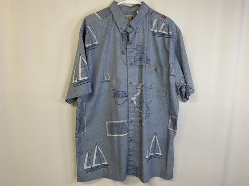 Camicia nautica vintage - vintage, uomo