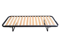 Rete letto 75x200 nera senza