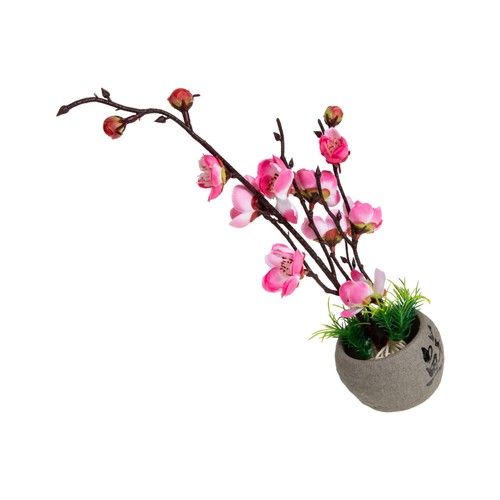 Set composizione fiori finti - 4,