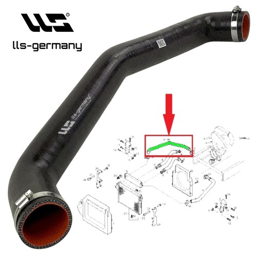 Tubo intercooler lls per iveco - intercooler,