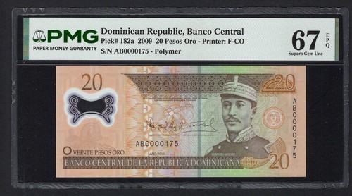 Repubblica dominicana pesos - repubblica, 20