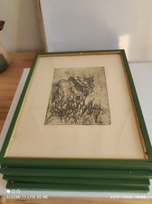 4 Stampe Antiche Macchiaioli