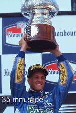 MICHAEL SCHUMACHER VINCE SAN MARINO GP F1 35MM SLIDE 1994 ICN FOTO SENNA TRAGEDIA