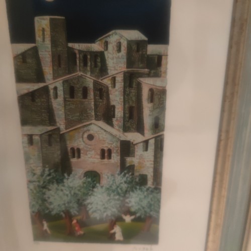 Quadro litografia pittore - quadro,