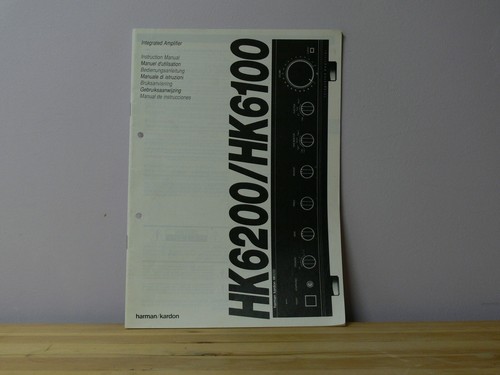 Harman kardon 6200 - kardon, hk-6200/6100