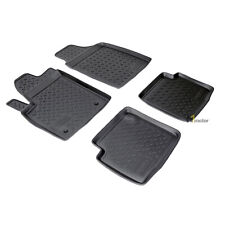 Tappetini in gomma 3D tappetini in gomma adatti per Fiat 500 2008-2020 4 pezzi