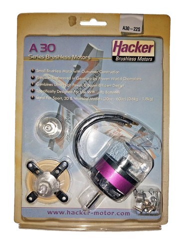 Hacker a30 22s - rc, motore