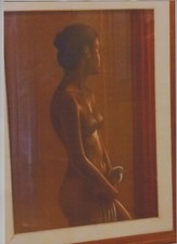 quadro olio su tela "nudo di donna" 50x70 di Antonio di Nola