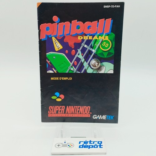 Notice pinball dreams super - pinball,