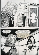 Milo manara, tavola originale