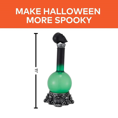 Bottiglia pozione led verde - bottiglia,