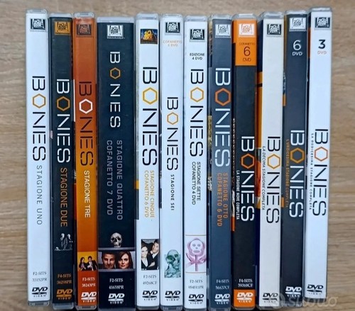 Bones dvd serie completa - dvd,