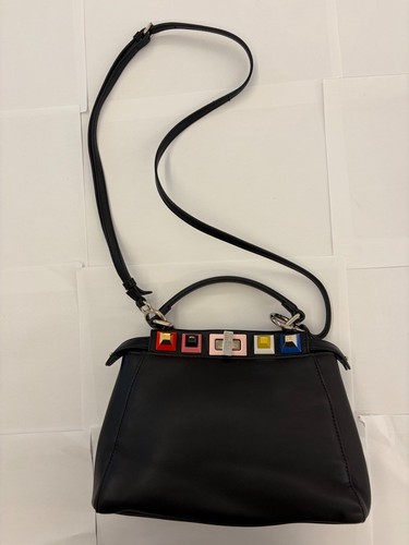 Borsa fendi peekaboo mini - peekaboo, in