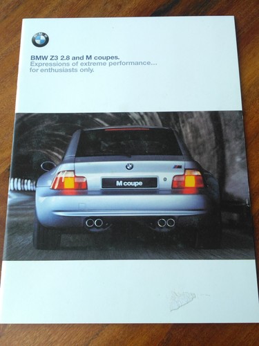 Brochure 1998 bmw and - bmw, z3