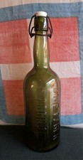Militaria Ww1 Rara Bottiglia di Birra Ventennio C.METZGER Torino REGIO ESERCITO 