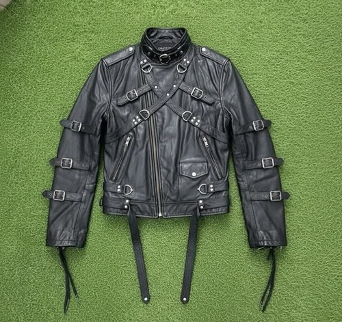 Giacca motociclista uomo - giacca,