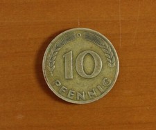 10 Pfennig 1949 D - Banca dei