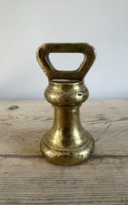 Solid Brass 4lb Bell Weight