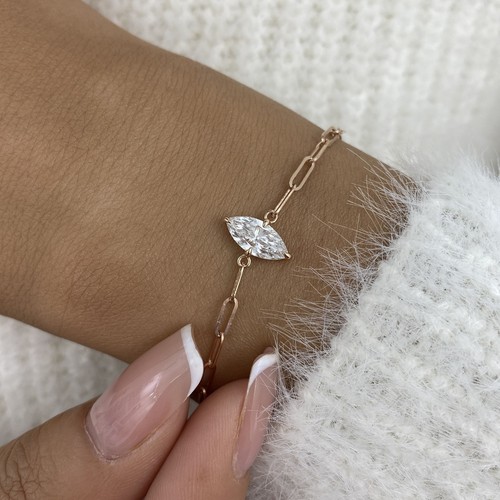 Bracciale catena diamanti