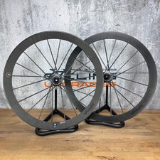 Set ruote disco tubeless carbonio nero pietra miliare EVO 700c 1394g