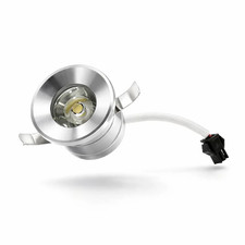 Faretto led incasso 1w - led,