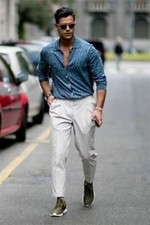 TR_20  Pantalone Chino da Uomo