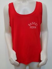 CANOTTA MAGLIA BASKET VIRTUS ROMA N.11 TG.VI VINTAGE MATCH WORN ANNI 80' BI54
