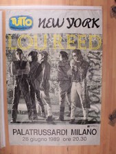 Poster Concerto LOU REED MILANO 100X70 cm 28/06/1989[PE 0022]