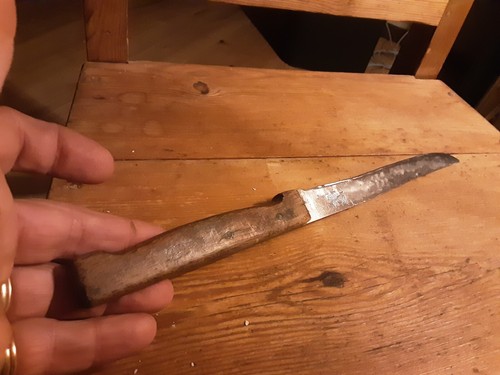 Vecchio coltello cucina - coltello, da