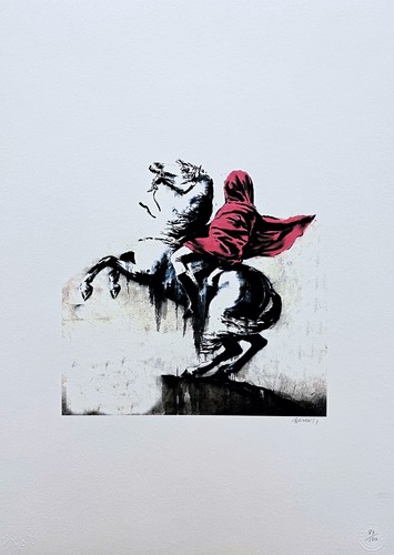 Banksy cavaliere edizione - cavaliere,