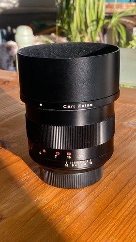 Zeiss planar 85 ze - 1.4, /
