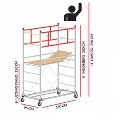 Trabattello Zincato M4 LUX