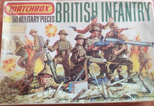 Fanteria inglese matchbox - fanteria,