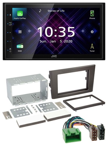 Jvc dab 2din mp3 bluetooth - dab,