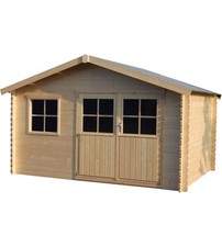 CASETTA IN LEGNO DA GIARDINO DECOR ET JARDIN "FLODALIEN" IN ABETE BIANCO NORD...