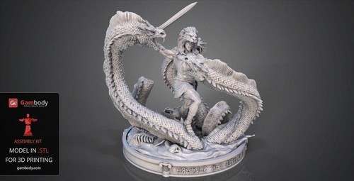 Statua scultura resina - in,