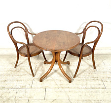 THONET SALOTTO MINIATURA PICCOLO BAMBINO PAGLIA VIENNA epoca '900 SEDIA TAVOLO