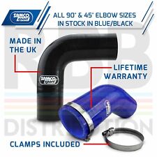 Silicone Gomiti Samco Sport Turbo Intercooler Radiatore Tubi 45 & 90 Gradi Curvo