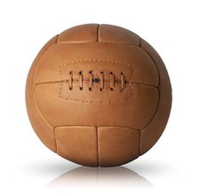 Pallone in vera pelle stile